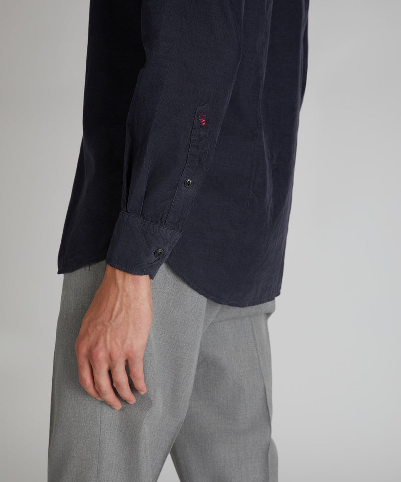 Slowear Camicia slim fit in velluto Affare Del Giorno