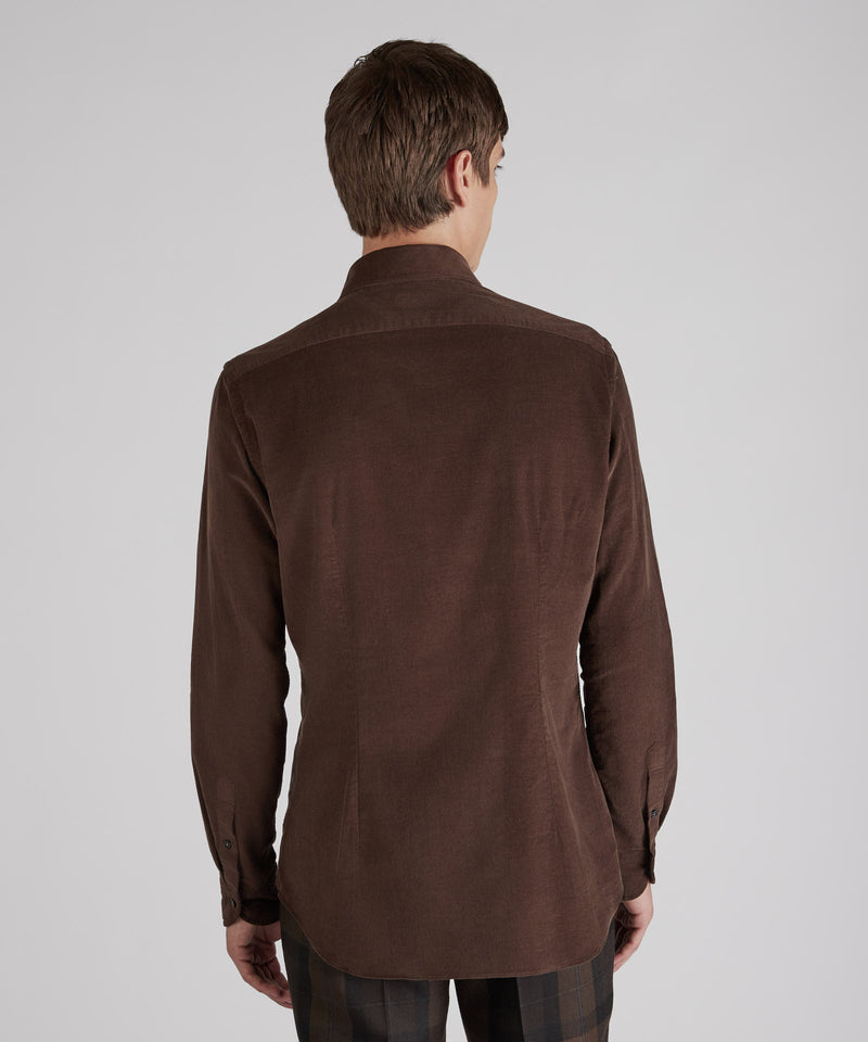 Slowear Camicia in velluto Convenienza