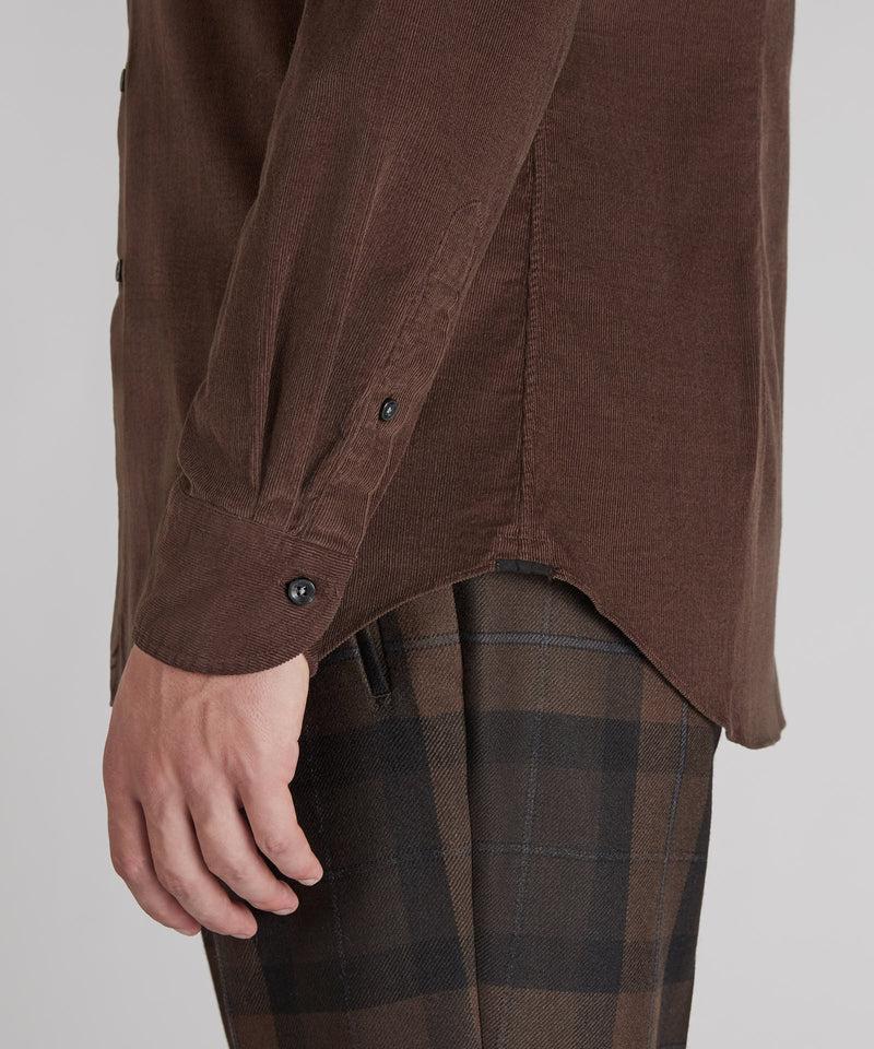 Slowear Camicia in velluto Convenienza