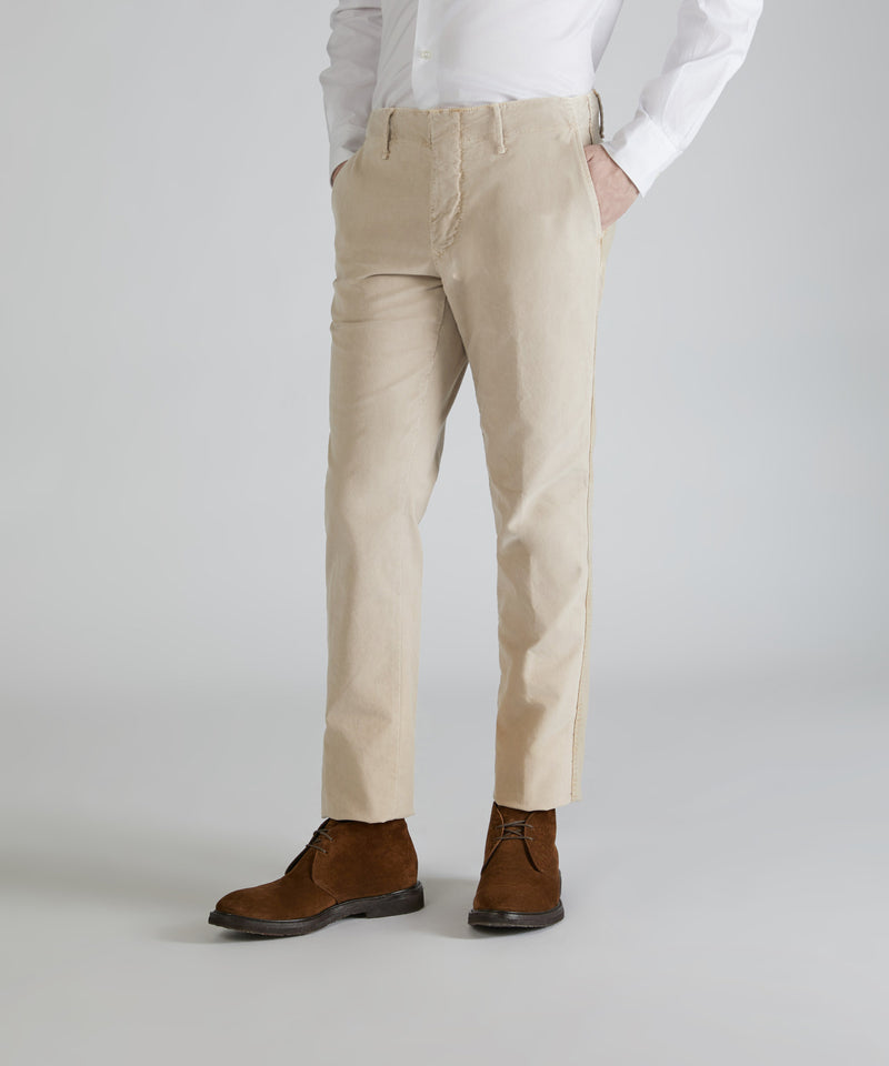 Slowear Pantalone slim fit in tricochino Novità