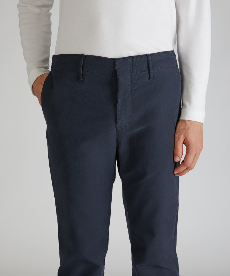 Slowear Pantalone slim fit in tricochino Sconto