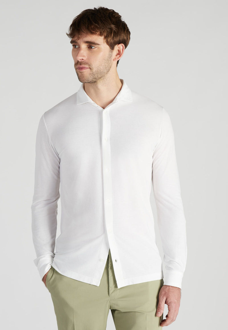Slowear Camicia slim fit in IceCotton organico Outlet
