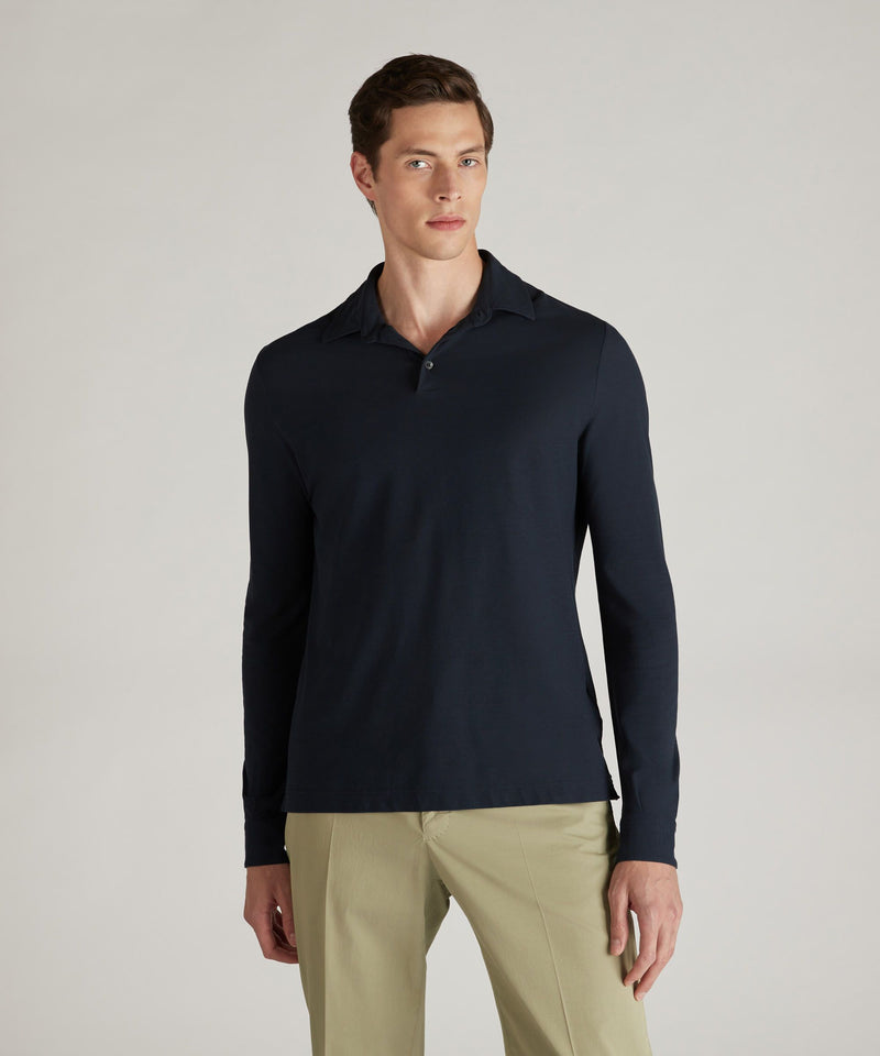 Slowear Polo slim fit in IceCotton organico Moda