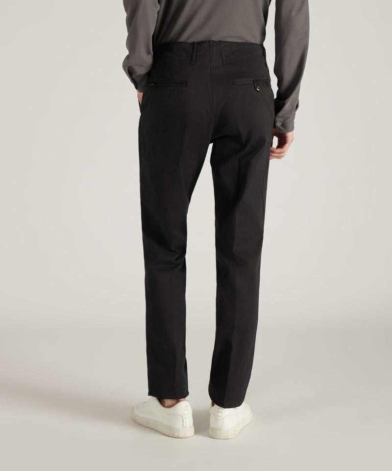 Slowear Pantalone slim fit in gabardina stretch certificata Qualità Garantita