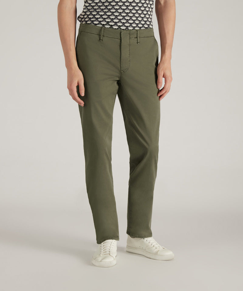 Slowear Pantalone slim fit in gabardina stretch certificata Negozi Online