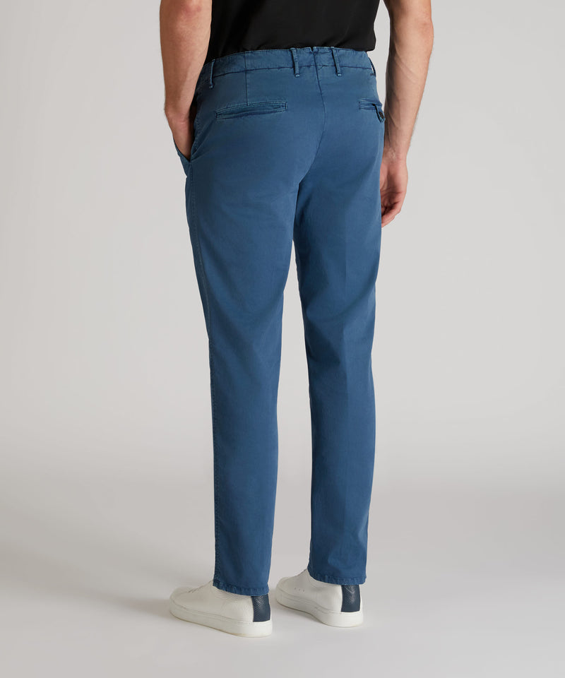 Slowear Pantalone slim fit in gabardina stretch certificata Affare Del Giorno