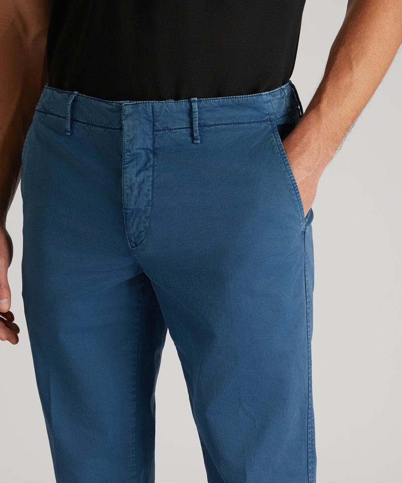 Slowear Pantalone slim fit in gabardina stretch certificata Affare Del Giorno