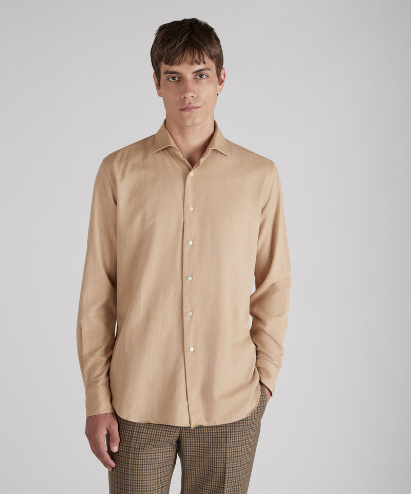 Slowear Camicia regular fit in flanella Presa