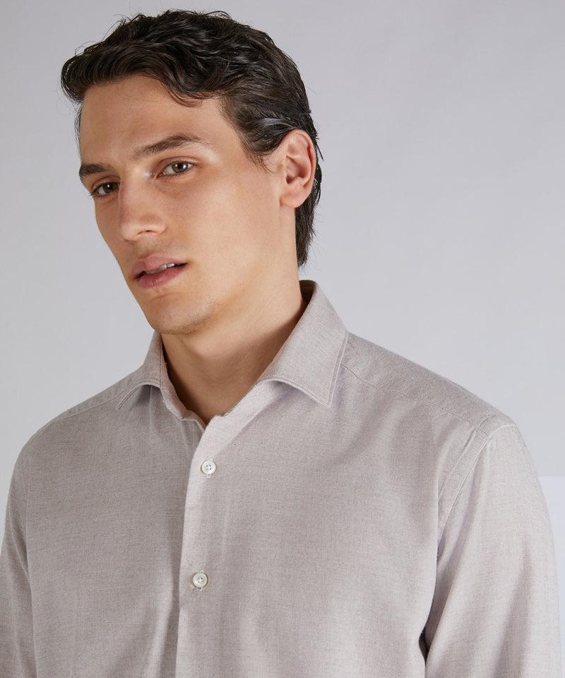 Slowear Camicia regular fit in flanella Sconto