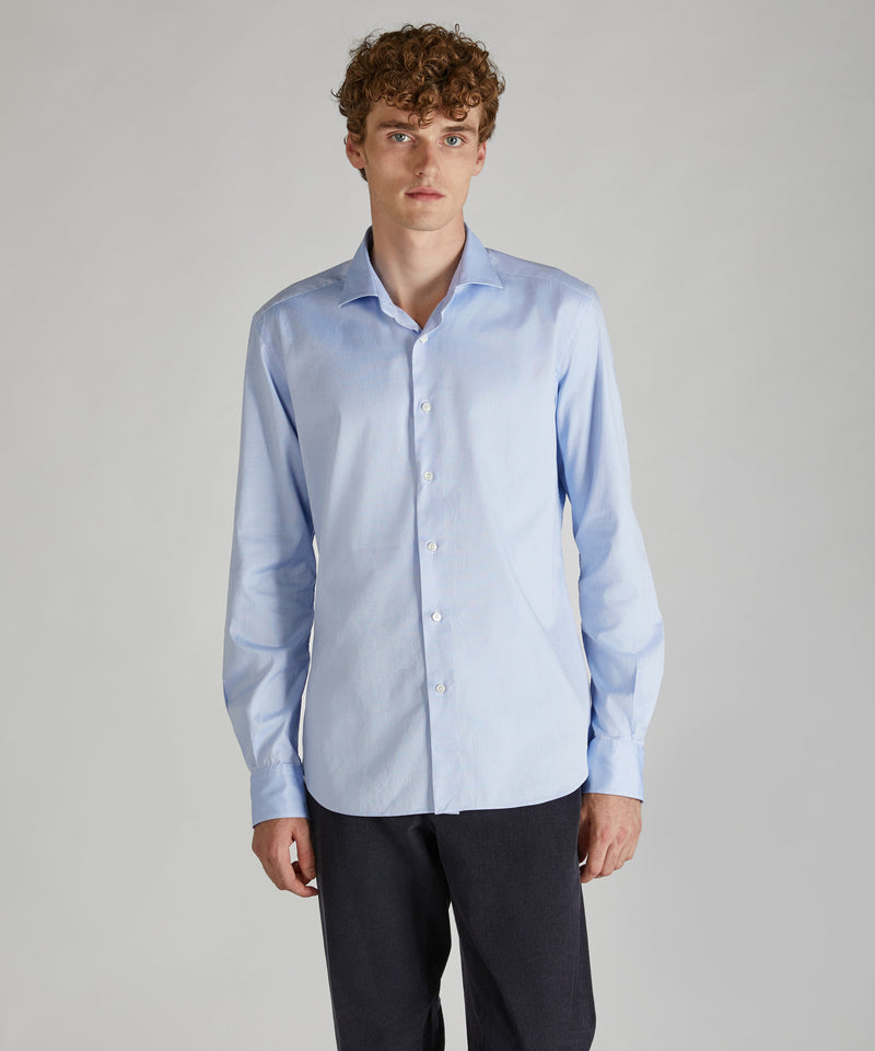 Slowear Camicia slim fit in cotone Oxford Moda