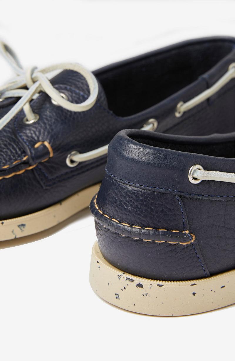 Slowear Scarpa da barca in pelle martellata 2025