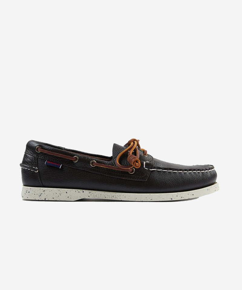 Slowear Scarpa da barca in pelle martellata Nuovo