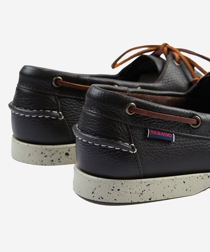 Slowear Scarpa da barca in pelle martellata Nuovo