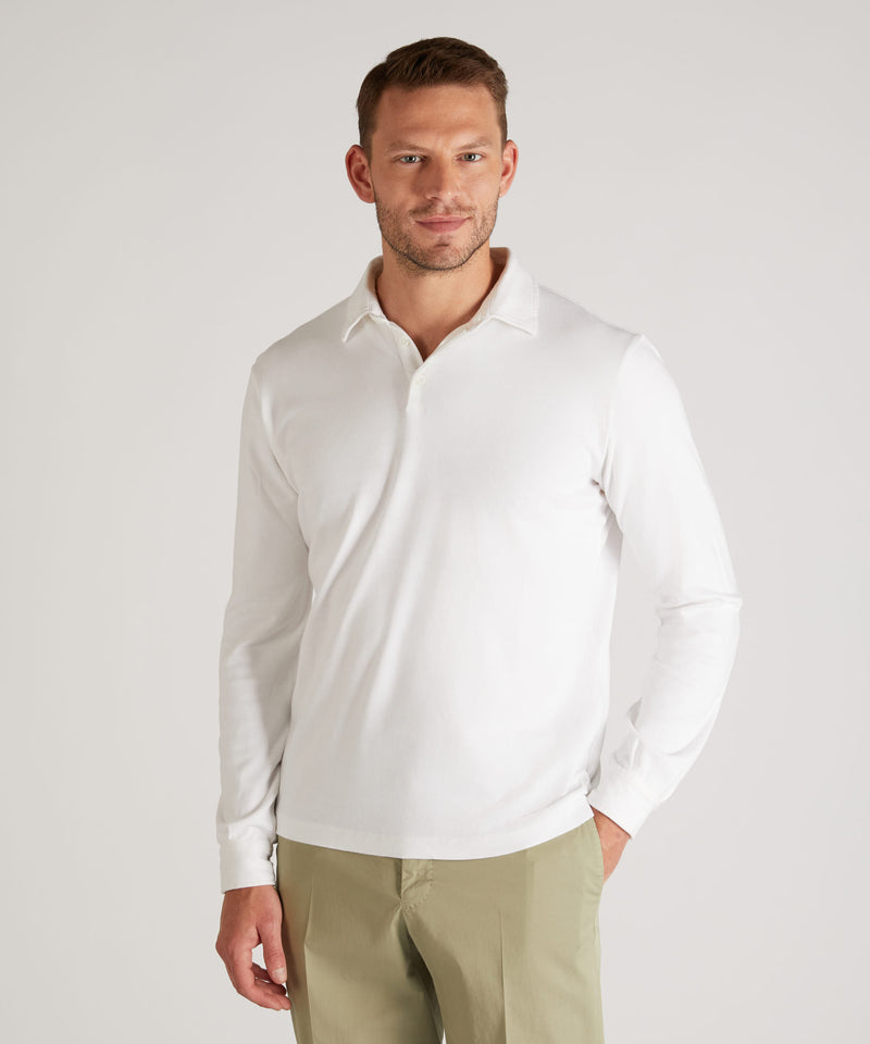 Slowear Polo slim fit in cotone Interlock certificato Qualità