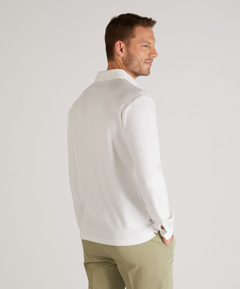 Slowear Polo slim fit in cotone Interlock certificato Qualità