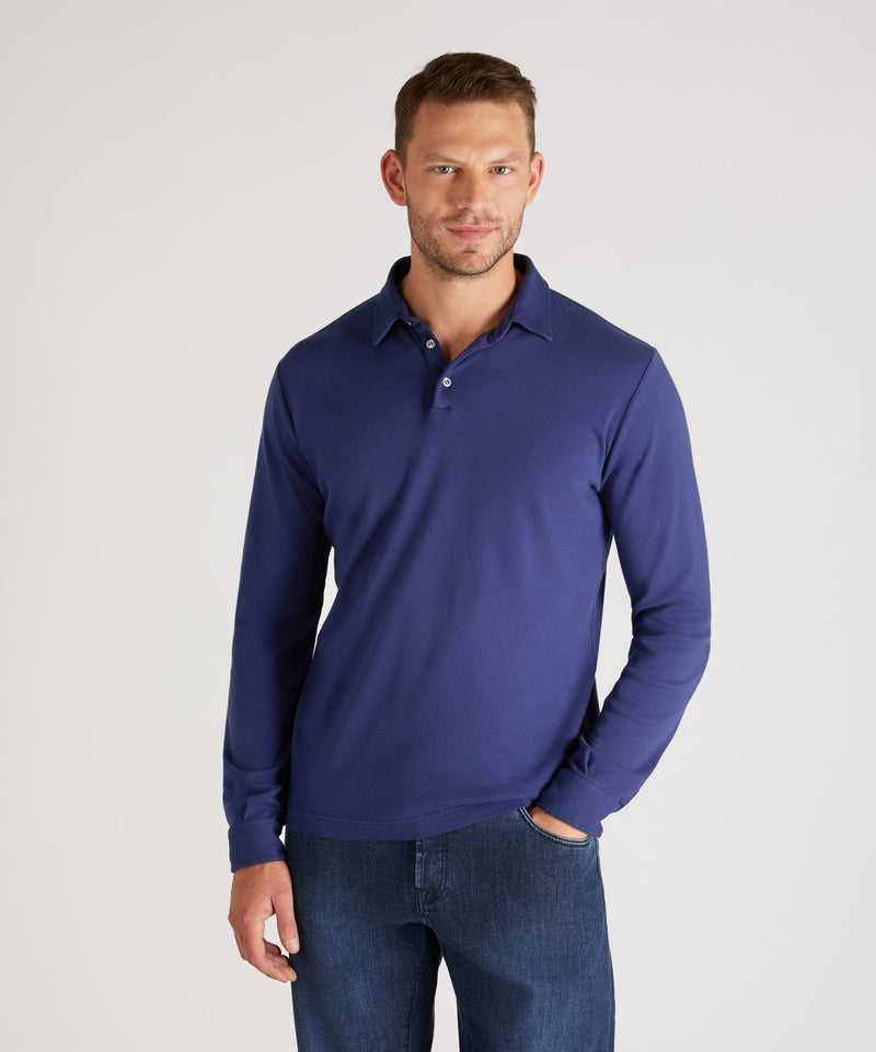 Slowear Polo slim fit in cotone Interlock certificato Vendita