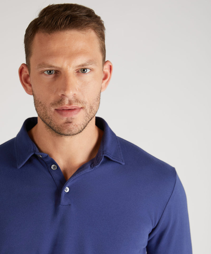 Slowear Polo slim fit in cotone Interlock certificato Vendita