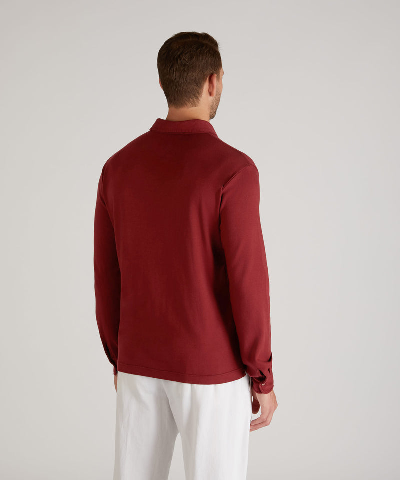 Slowear Polo slim fit in cotone Interlock certificato Promozione