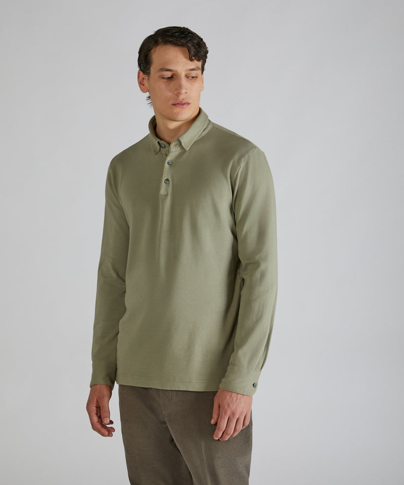 Slowear Polo slim fit in Interlock Spedizione Gratuita