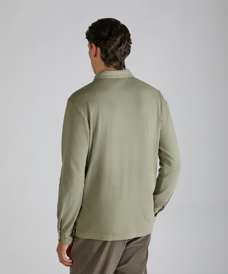 Slowear Polo slim fit in Interlock Spedizione Gratuita