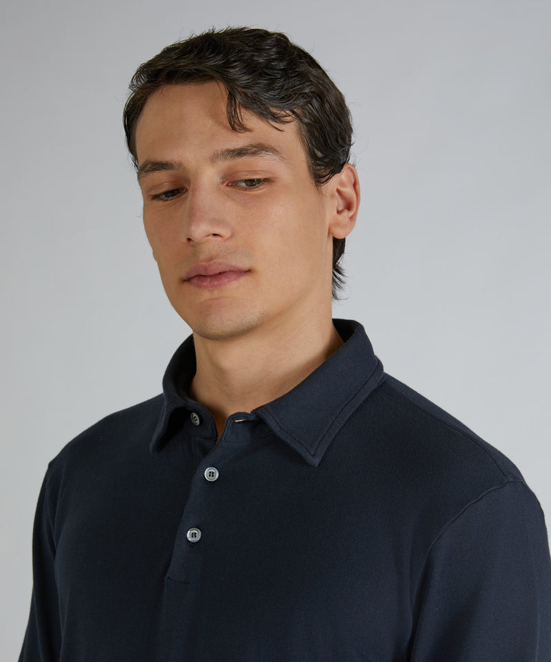 Slowear Polo slim fit in Interlock Pezzi Unici