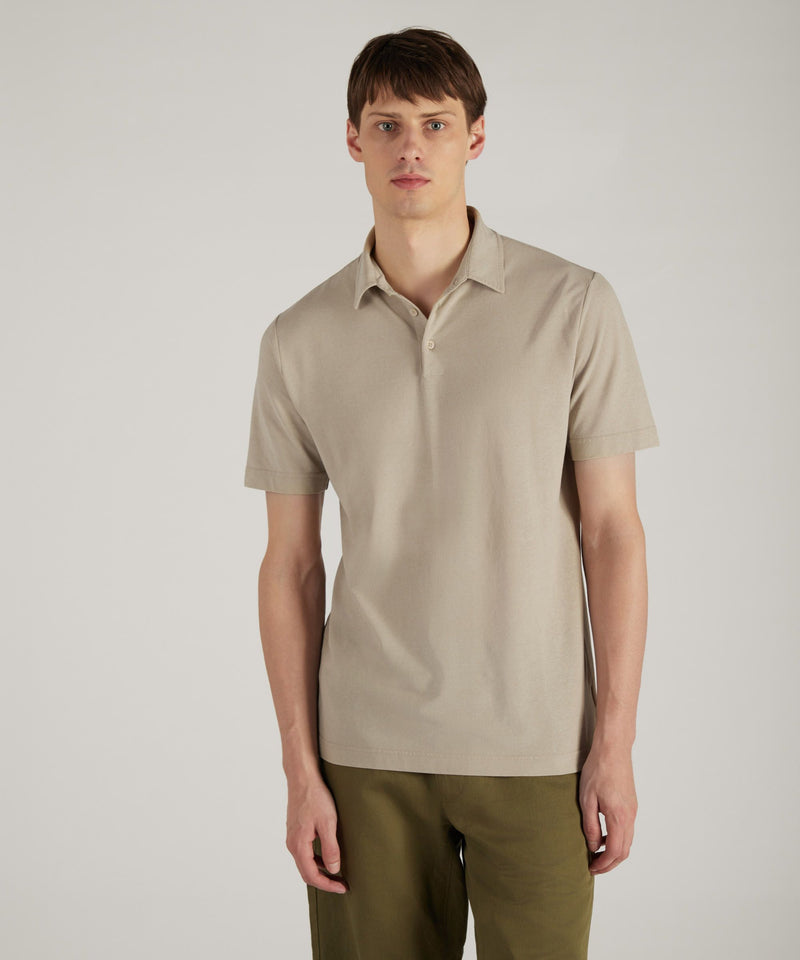 Slowear Polo slim fit in IceCotton organico Sottocosto