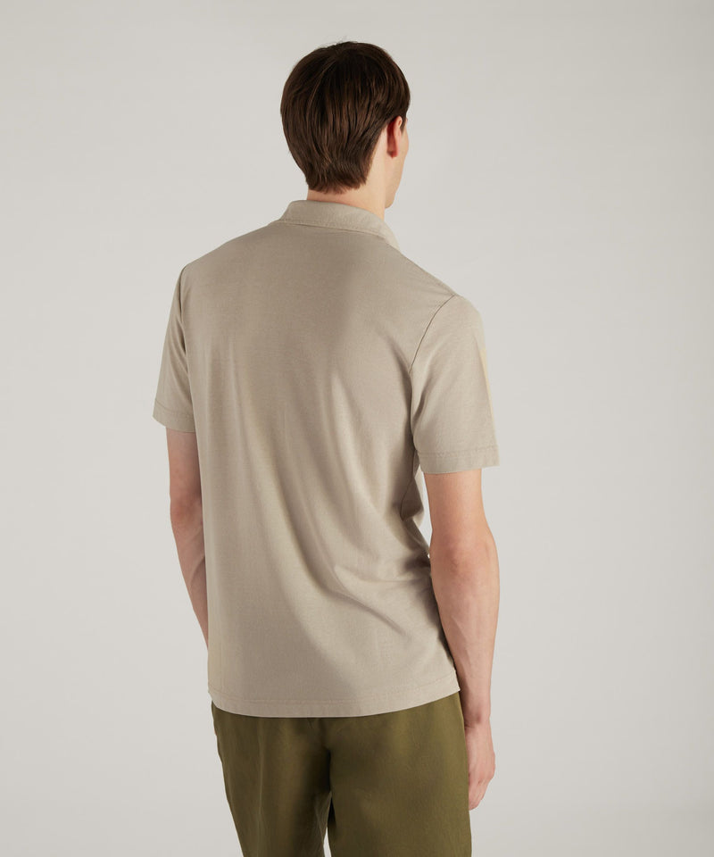 Slowear Polo slim fit in IceCotton organico Sottocosto