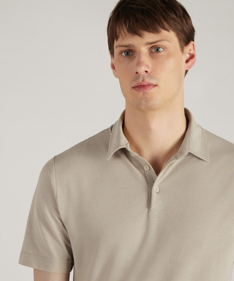 Slowear Polo slim fit in IceCotton organico Sottocosto