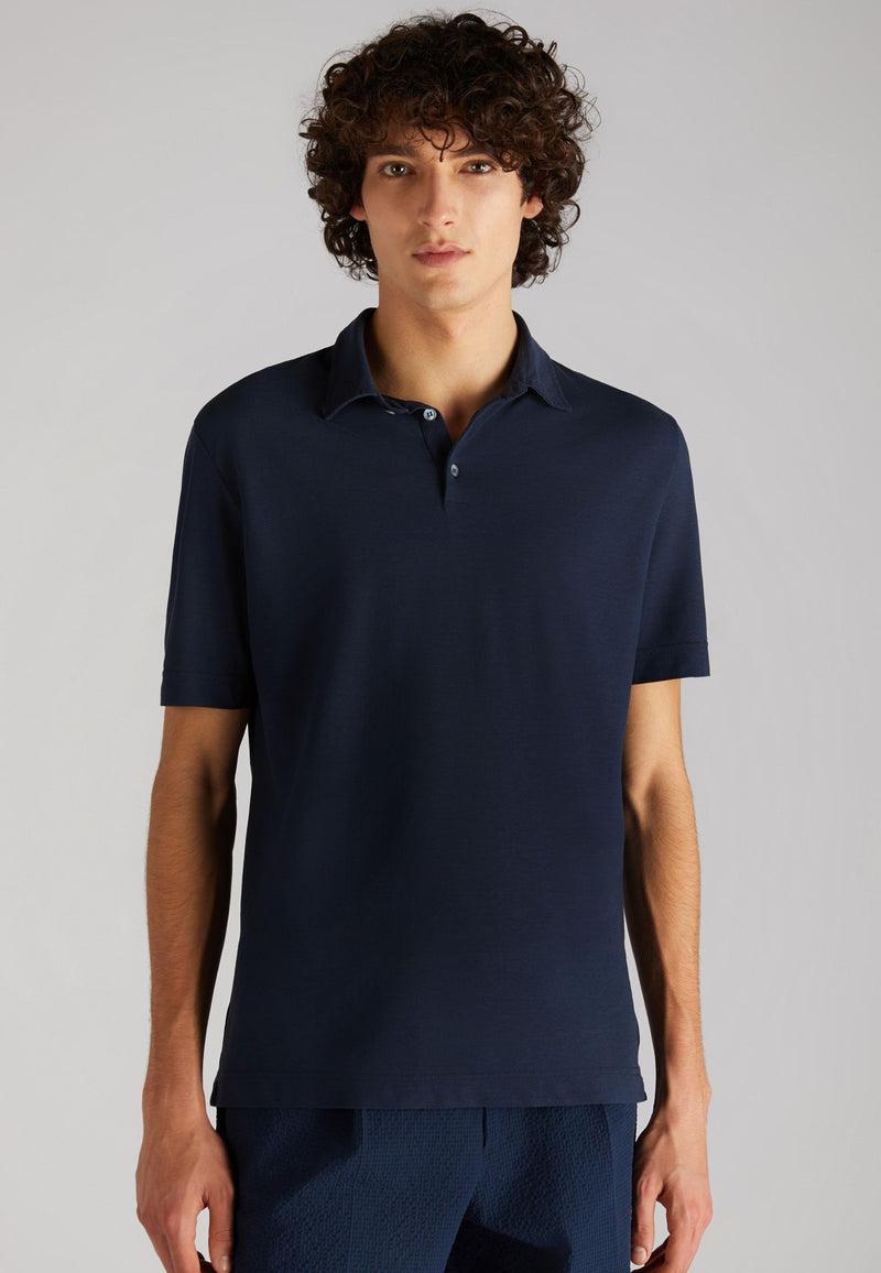Slowear Polo slim fit in IceCotton organico Economico