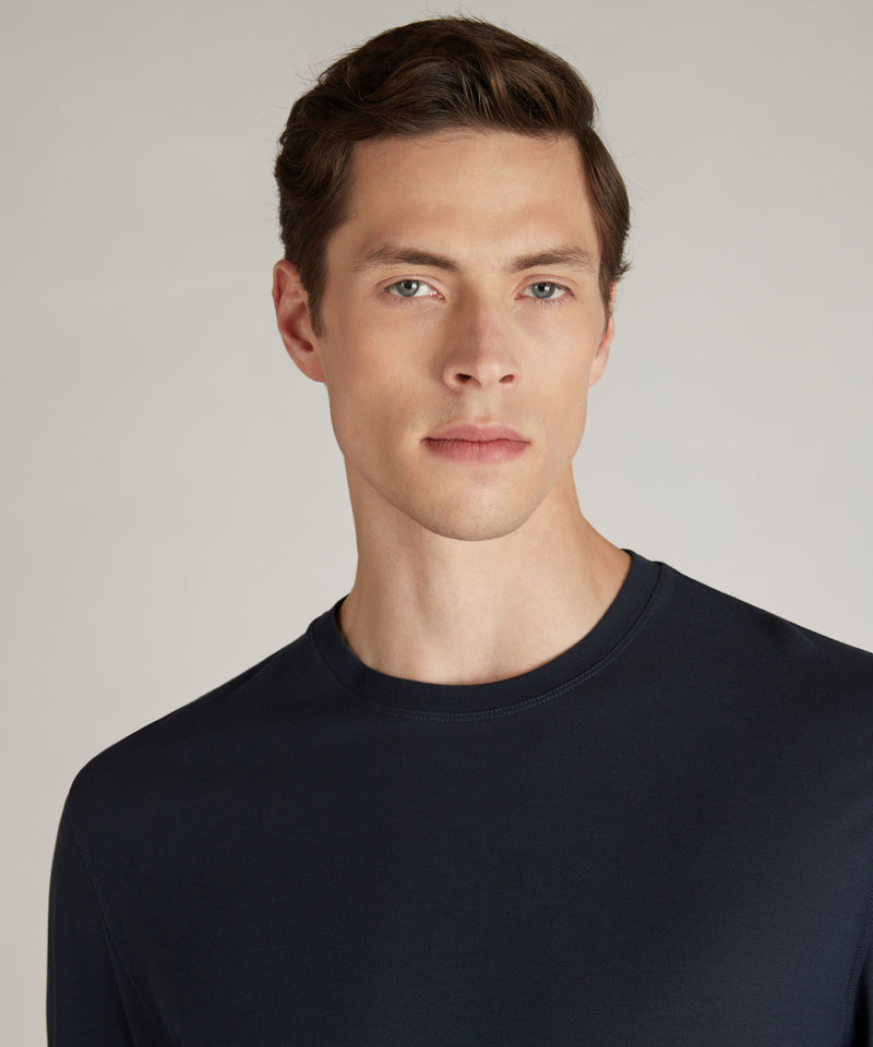 Slowear T-shirt slim fit in IceCotton organico Vendita Calda