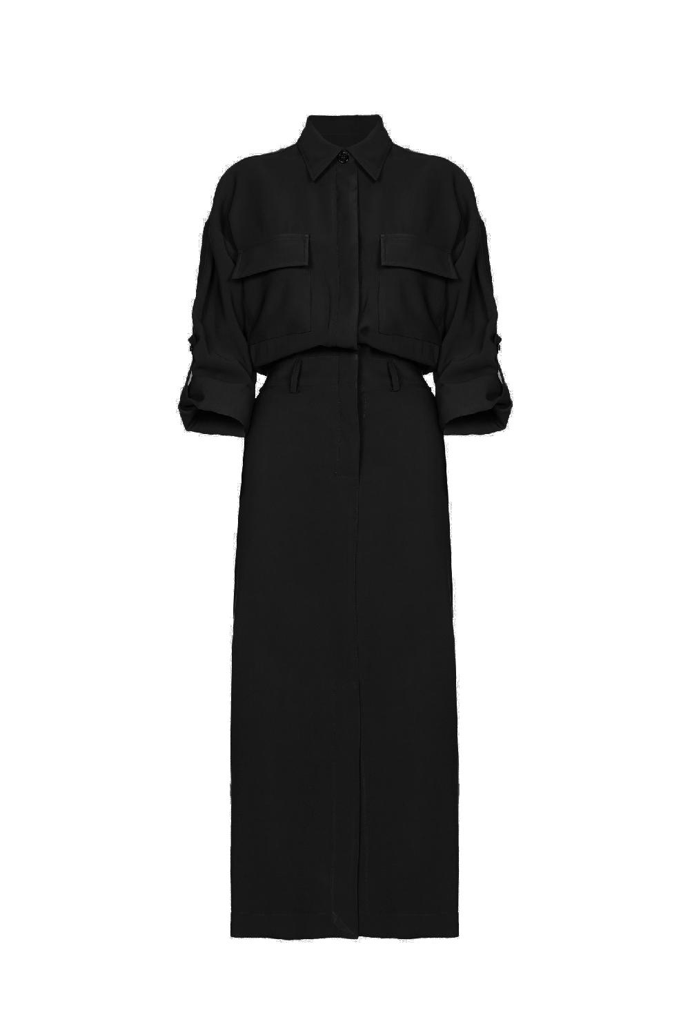 Soallure ABITO CHEMISIER MIDI IN TENCEL Online