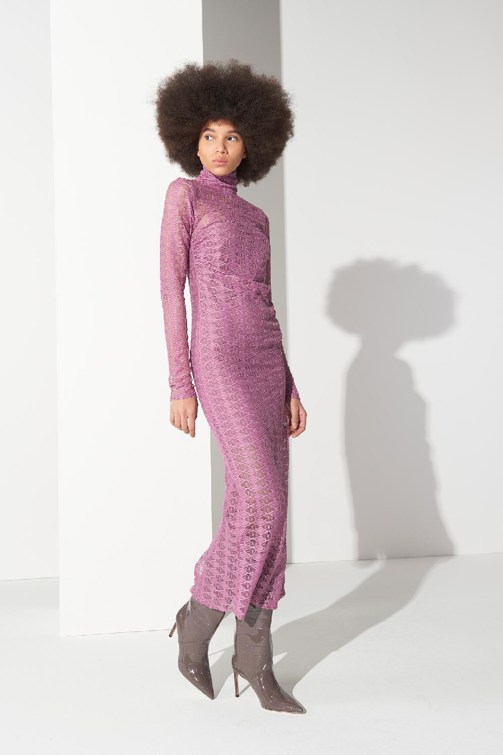 Soallure ABITO MIDI IN PIZZO BI-STRETCH In Vendita