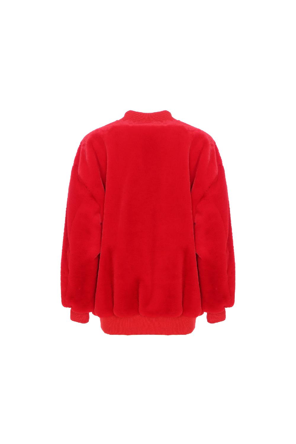 Soallure GIACCA BOMBER ECOFUR Vendita Economica