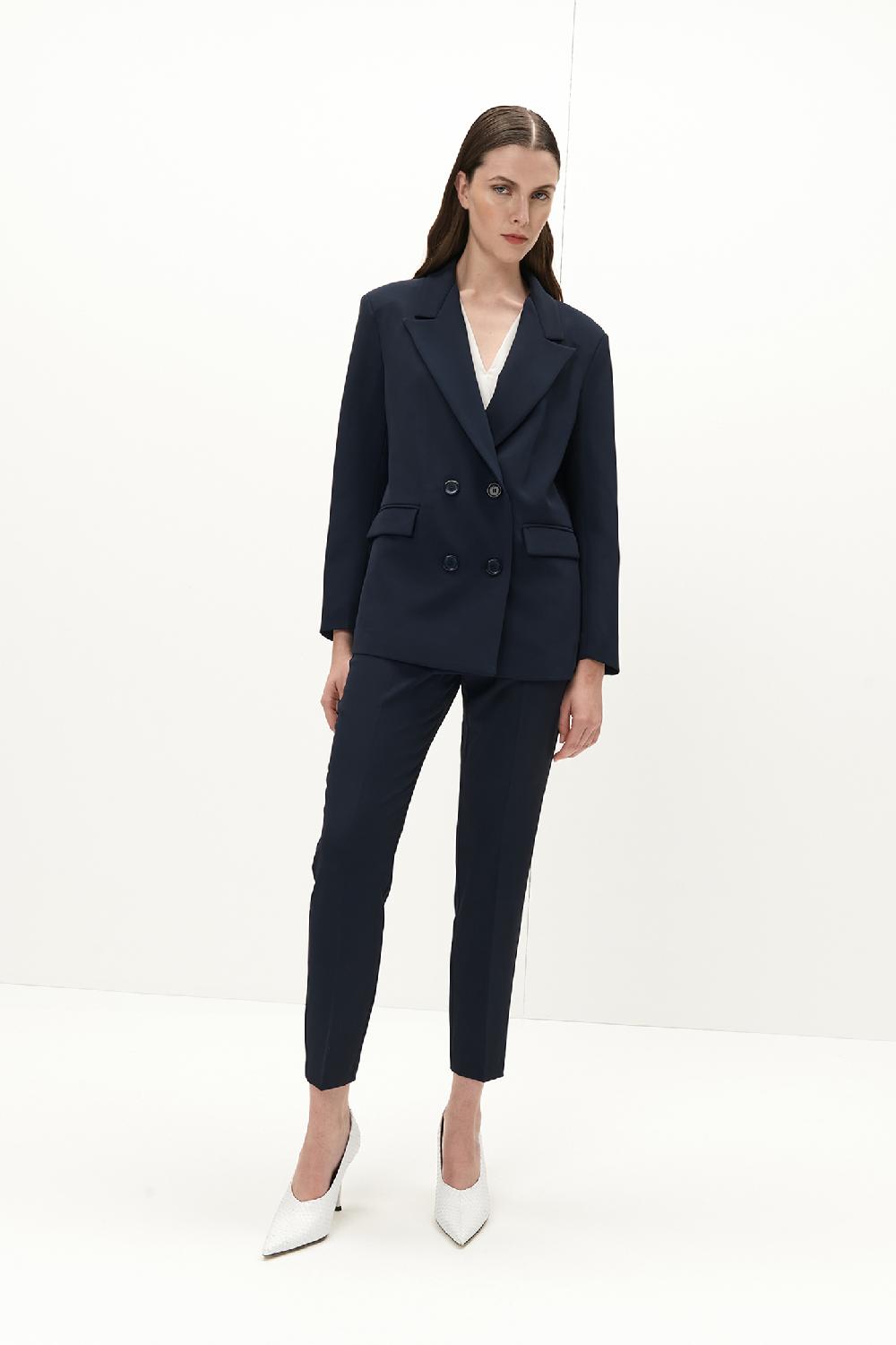 Soallure GIACCA BASIC DOPPIOPETTO IN CREPE Promozione