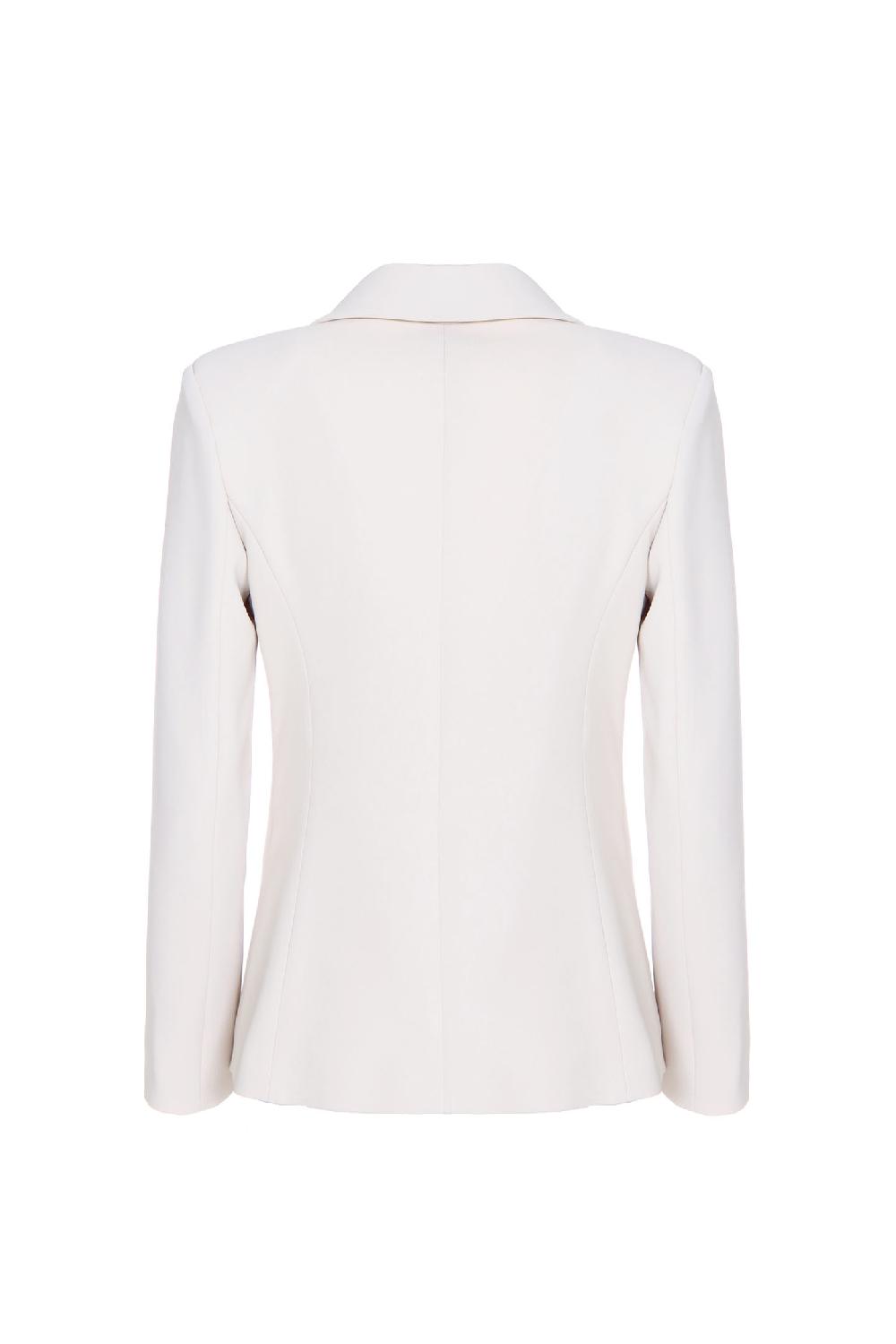 Soallure GIACCA BASIC SLIM IN CREPE Qualità Garantita