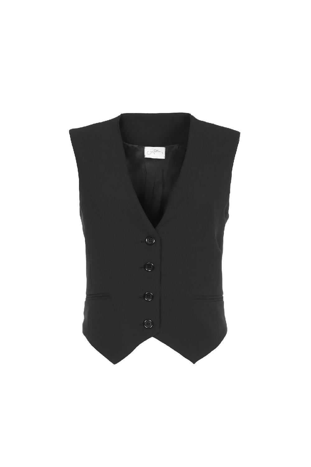 Soallure GILET BASIC IN CREPE Acquista Ora