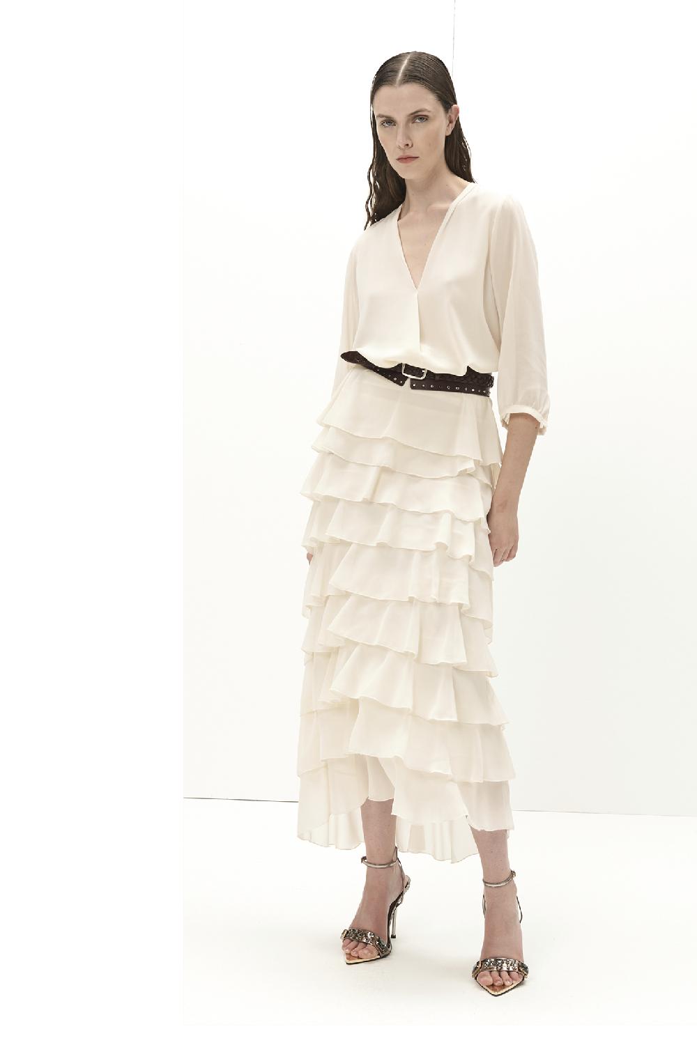Soallure CAMICIA BASIC IN GEORGETTE Convenienza