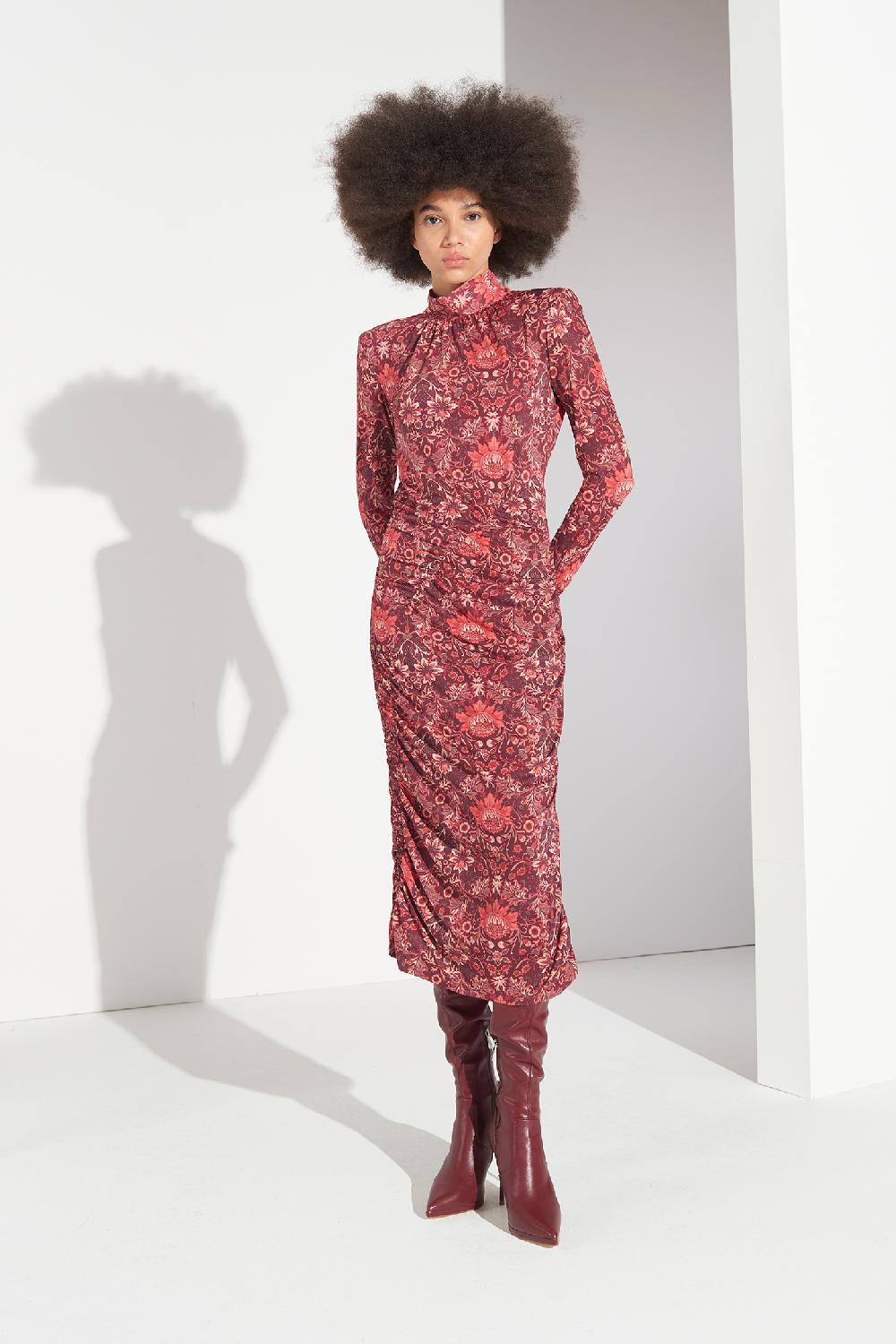 Soallure ABITO BI-STRETCH MIDI A FANTASIA Online