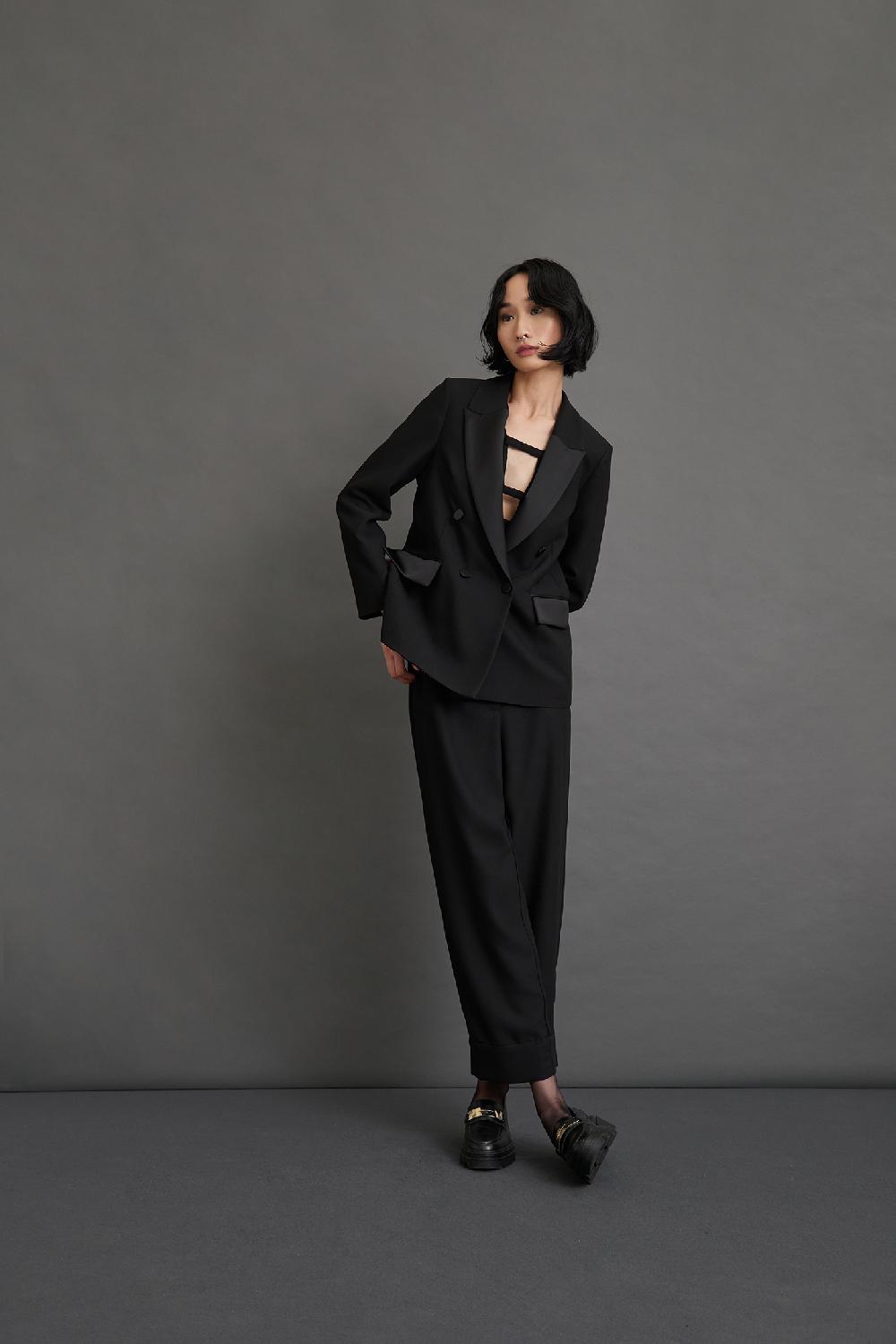 Soallure PANTALONE 7/8 CON RISVOLTO ALTO Negozi Online