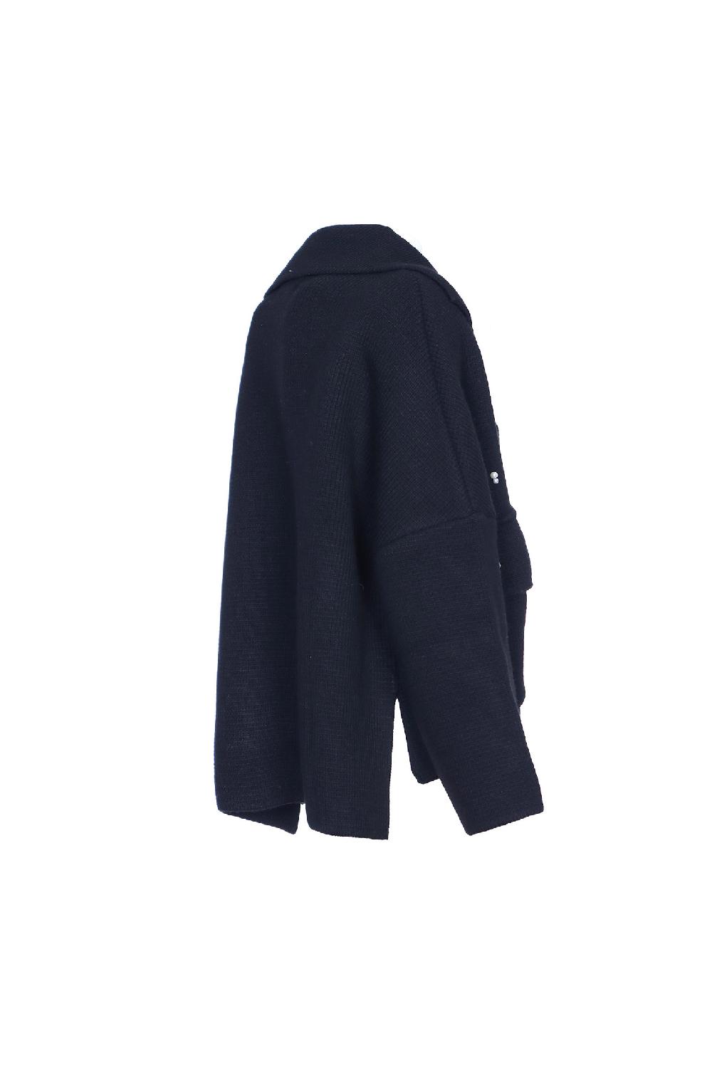 Soallure GIACCA IN MAGLIA CON PERLE Sottocosto