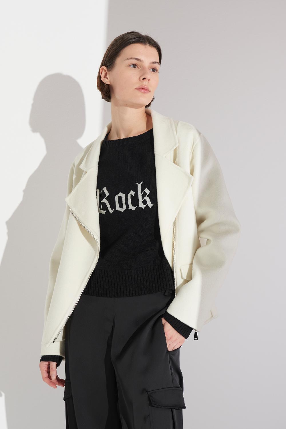 Soallure MAGLIA RICAMO ROCK Convenienza