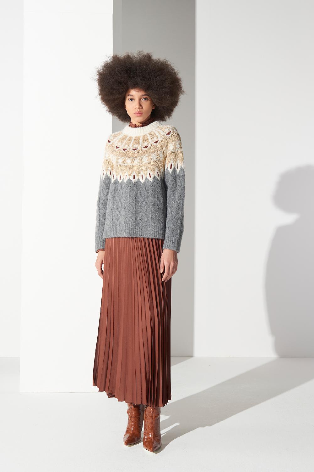 Soallure MAGLIA GIRO COLLO MOUNTAIN Sconto