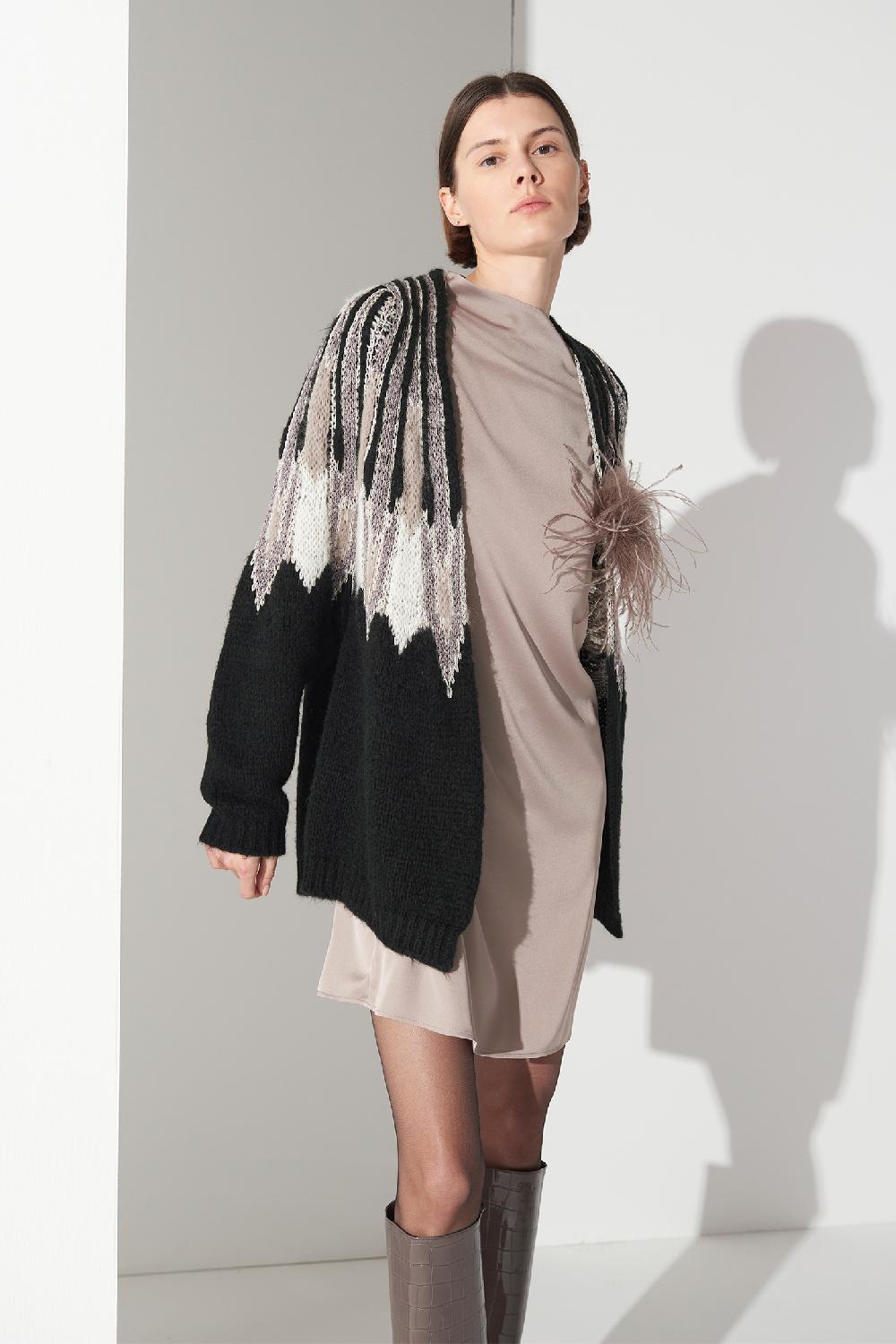 Soallure CARDIGAN JACQUARD Offerta