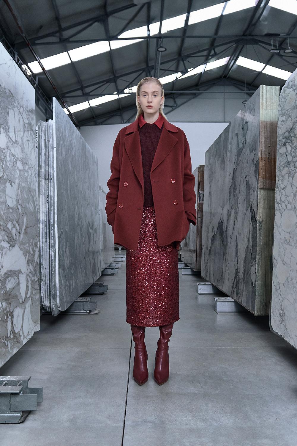 Soallure PULL GIROCOLLO IN MISTO MOHAIR In Saldo