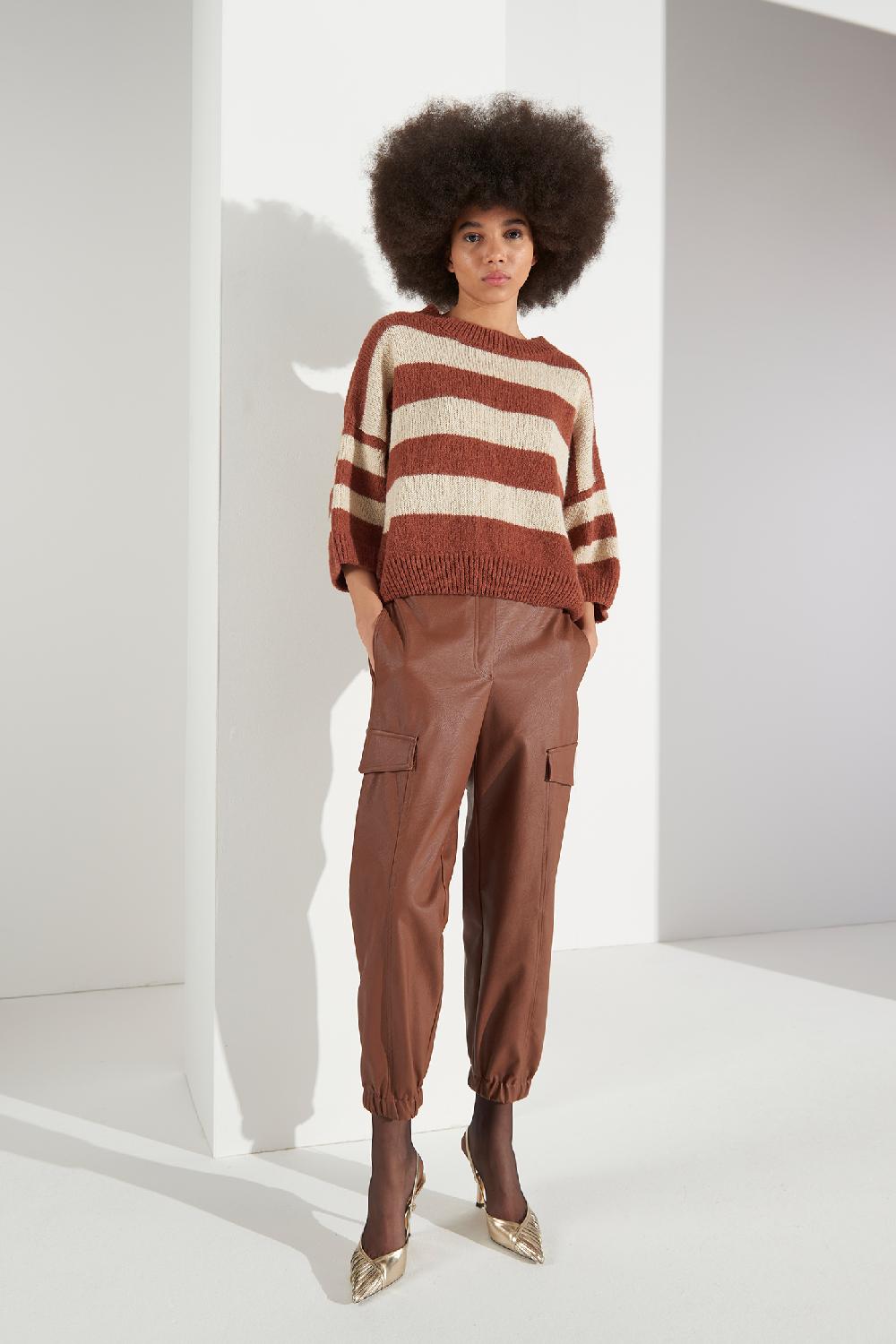 Soallure MAGLIA OVER A RIGHE 7/8 2025