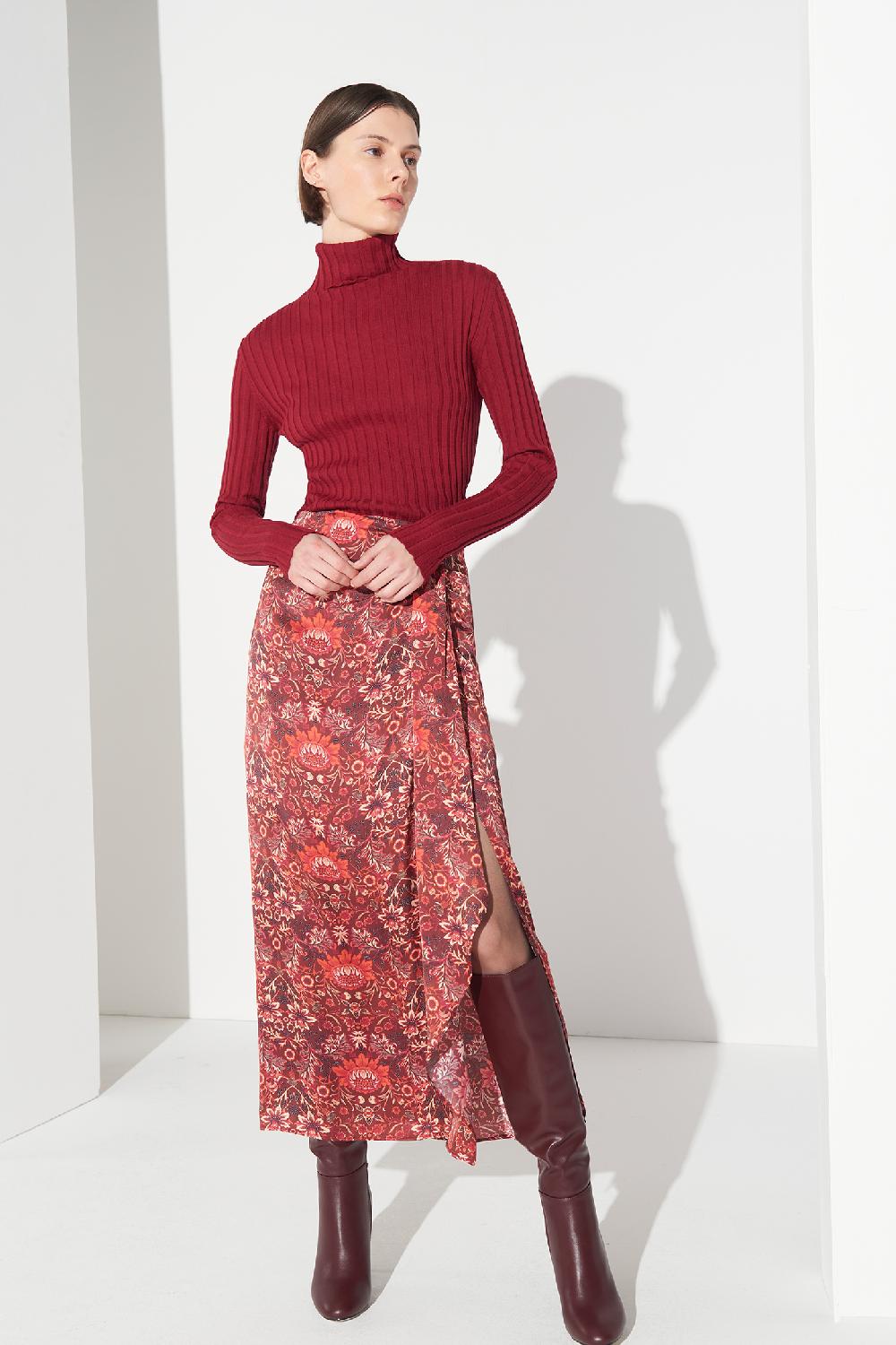 Soallure MAGLIA DOLCEVITA A COSTINE Nuovo