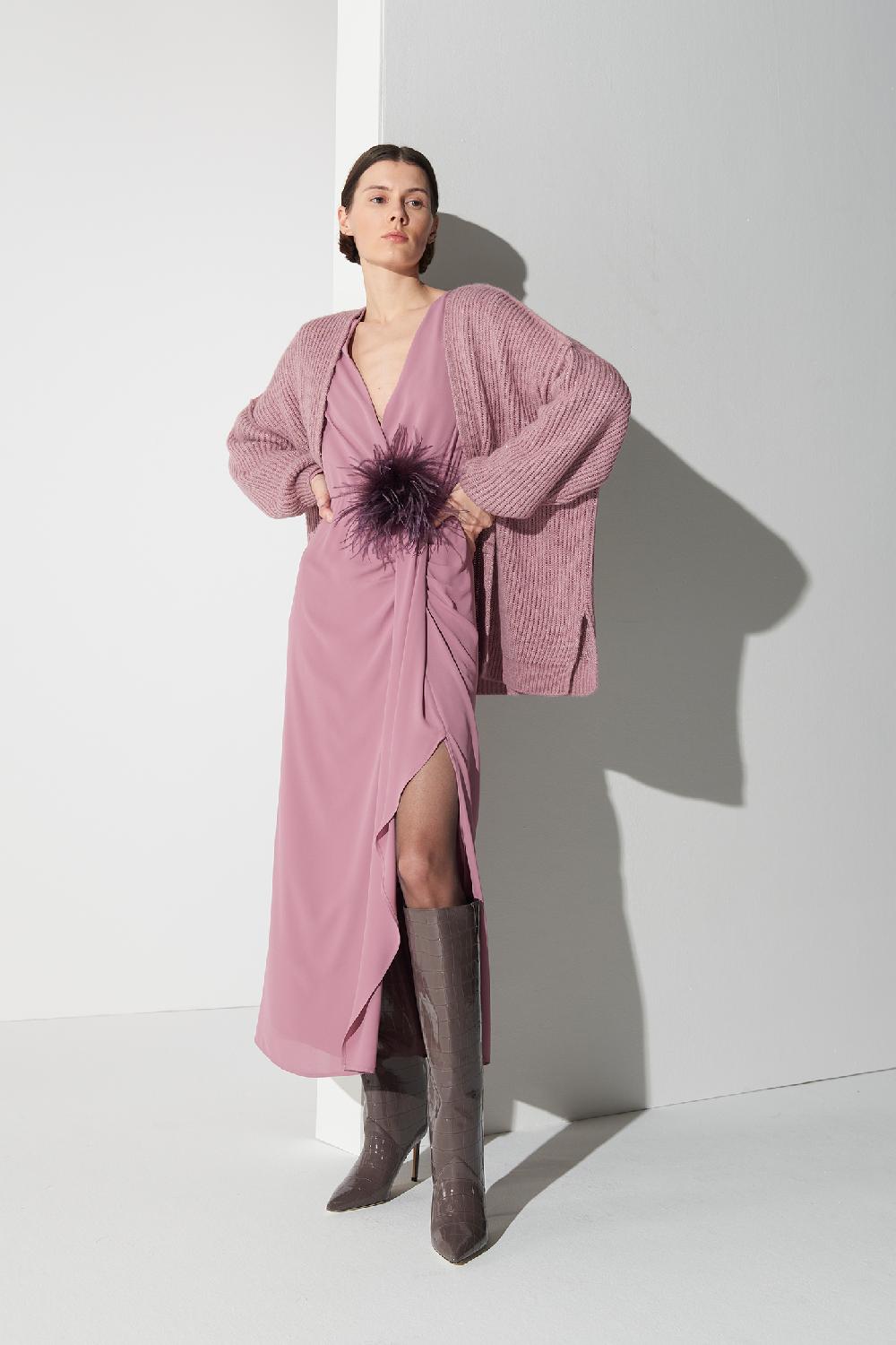 Soallure CARDIGAN APERTO A COSTINE STRETTE Vendita