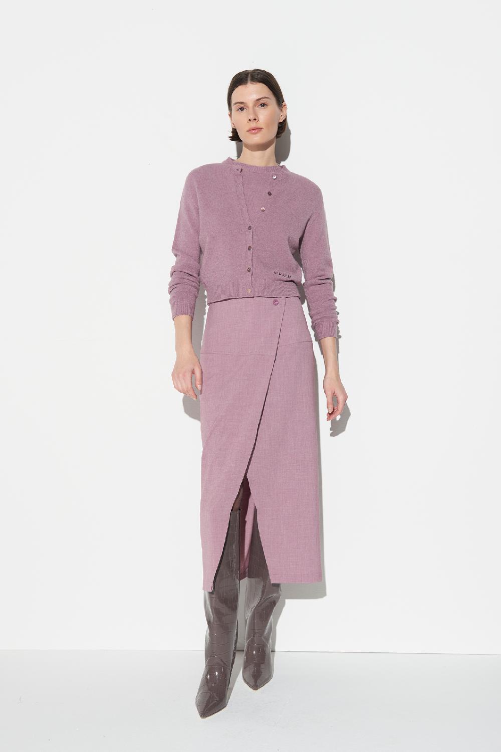 Soallure CARDIGAN GIROCOLLO CON RICAMO Soddisfazione Garantita
