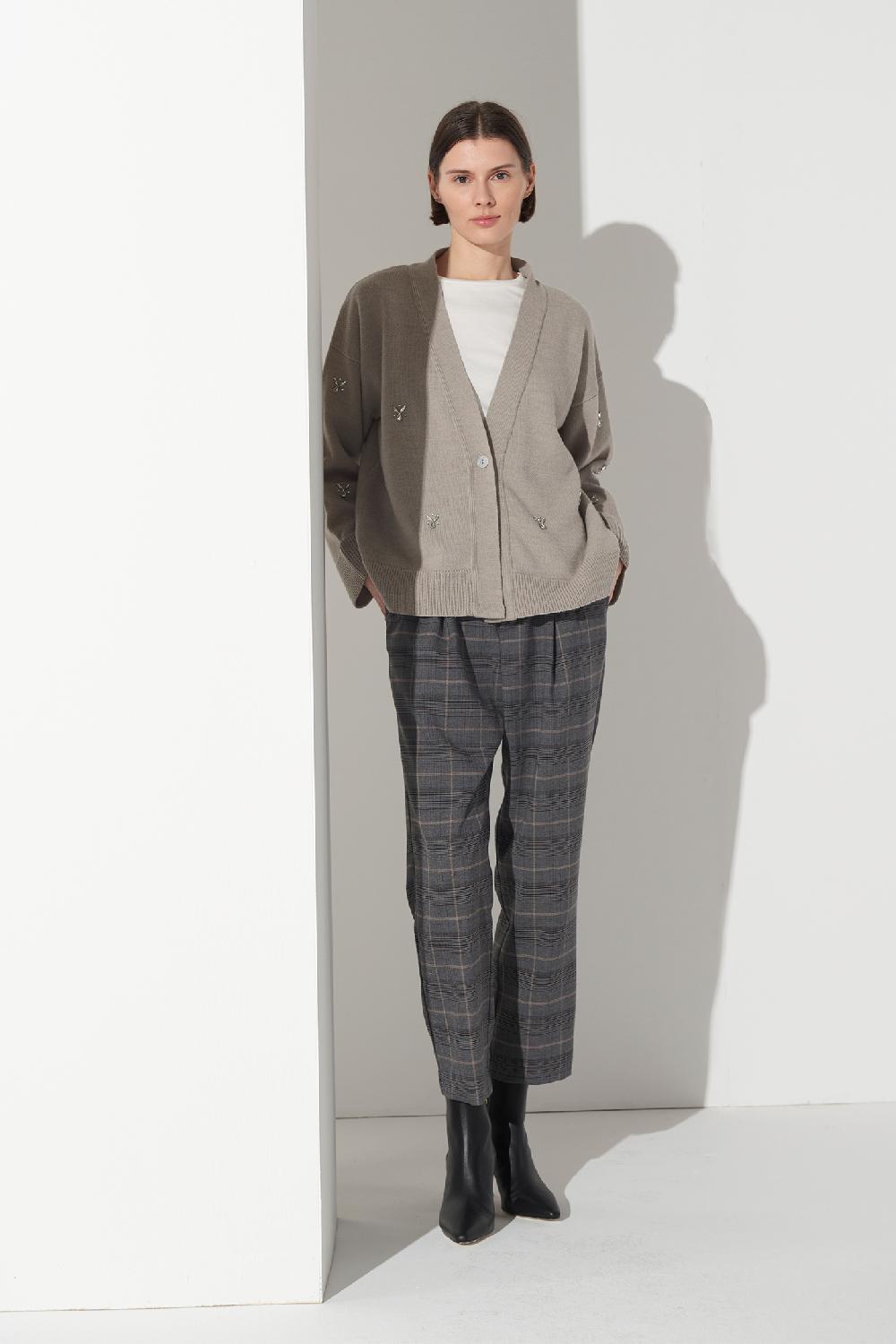 Soallure PANTALONE 7/8 CHECK Shopping Online