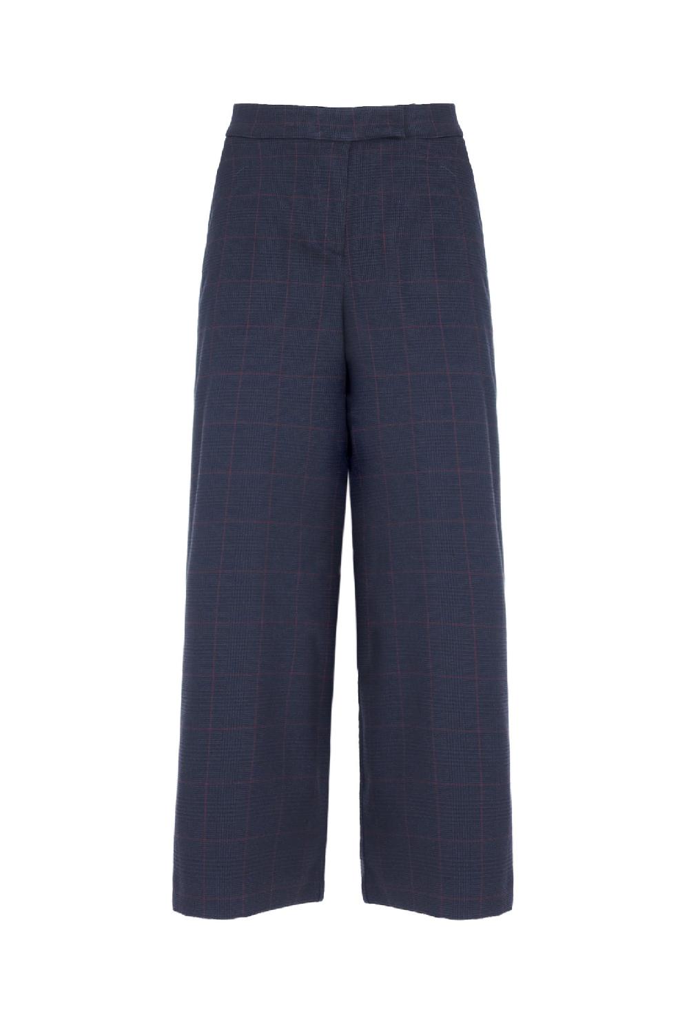 Soallure PANTALONE LARGO 7/8 CHECK Affare Del Giorno